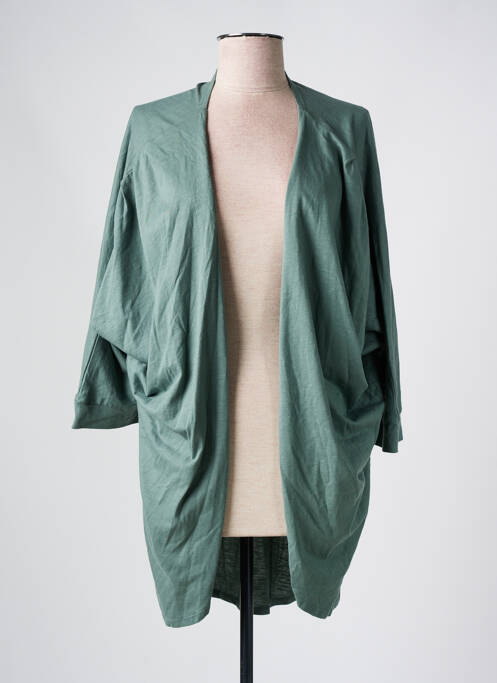 Vestă cu mâneci lungi verde MA(E)VY femeie