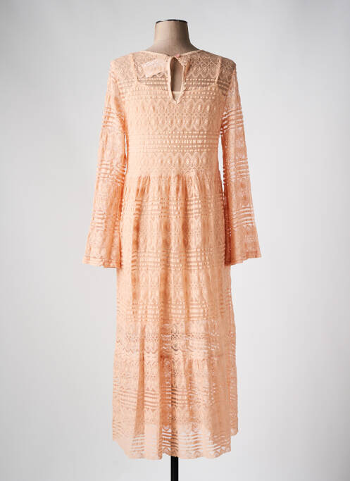 Rochie midi roz ANNA femeie