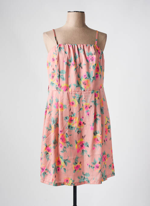 Rochie midi roz LA FEE MARABOUTEE femeie