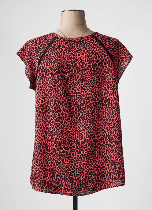 Tricou roz MAISON SCOTCH femeie