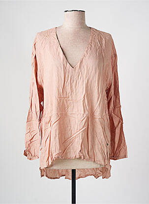 Tunică mâneci lungi roz PLEASE femeie