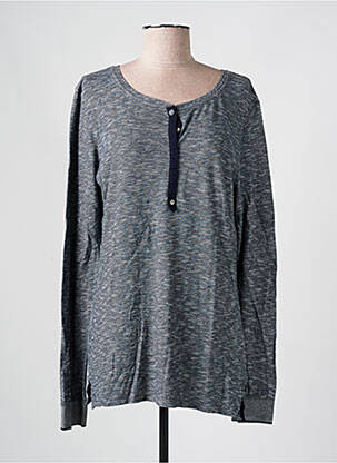 Tricou mâneci lungi mâneci lungi albastru MAISON SCOTCH femeie