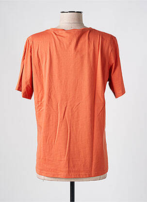 Tricou elasticitate mâneci scurte portocaliu GRACE & MILA femeie