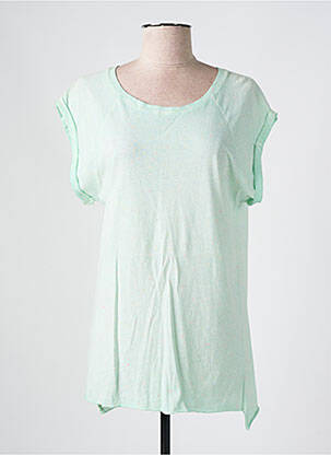 Tricou verde PLEASE femeie