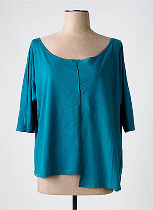 Tricou mâneci 3/4 mâneci 3/4 verde MA & LO femeie
