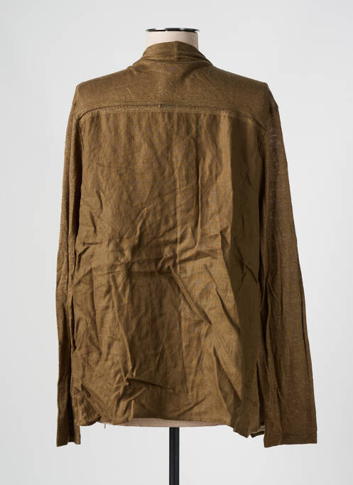 Vestă cu mâneci lungi verde LA FEE MARABOUTEE femeie