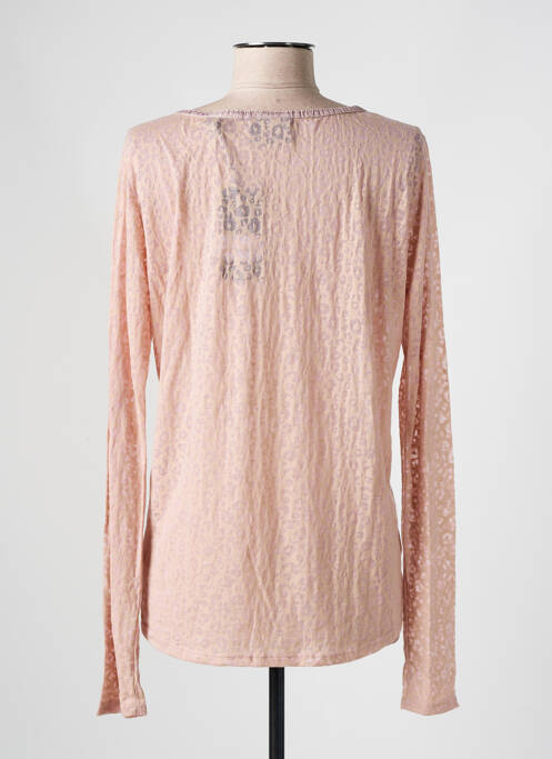 Tricou roz MAISON SCOTCH femeie