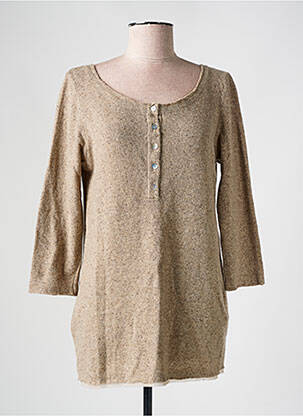 Pulover maro LA FEE MARABOUTEE femeie