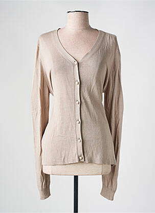 Vestă cu mâneci lungi maro LA FEE MARABOUTEE femeie