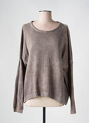 Pulover maro LA FEE MARABOUTEE femeie