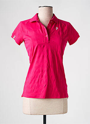 Polo elasticitate mâneci scurte roz PEAK PERFORMANCE femeie