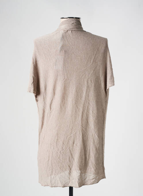 Vestă cu mâneci scurte bej LA FEE MARABOUTEE femeie