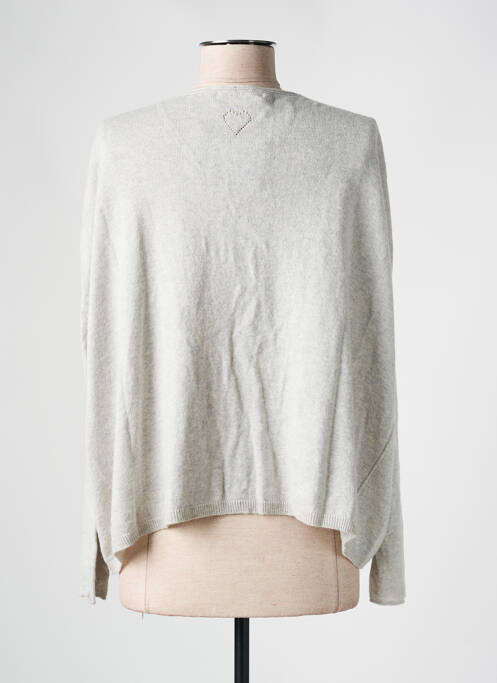 Vestă cu mâneci lungi gri ESE O ESE femeie