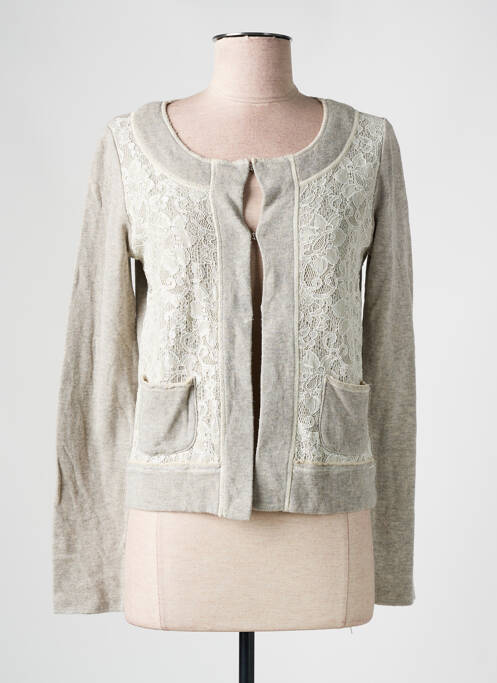 Vestă cu mâneci lungi gri LA FEE MARABOUTEE femeie