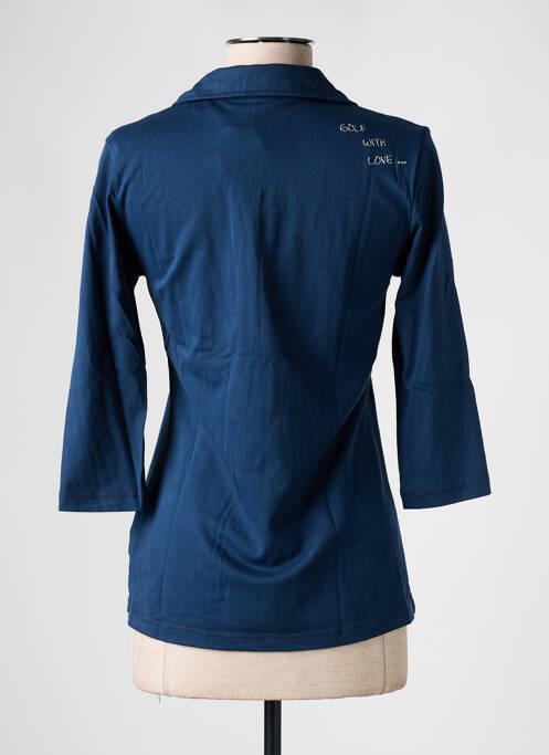 Polo albastru GIRLS GOLF femeie