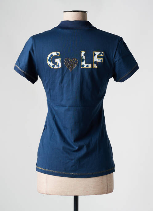 Polo albastru GIRLS GOLF femeie