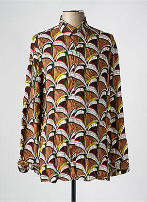 Cămașă cu mâneci lungi maro IMPERIAL bărbat