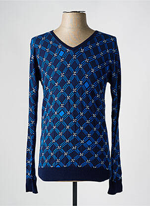 Pulover albastru SCOTCH & SODA bărbat