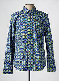 Cămașă cu mâneci lungi imprimeu fantezie albastru SCOTCH & SODA homme