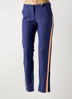 Pantalon slim albastru MAISON SCOTCH femeie