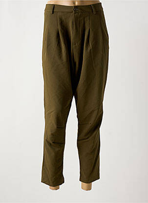 Pantalon 7/8 elasticitate mărime normală verde IMPERIAL femeie