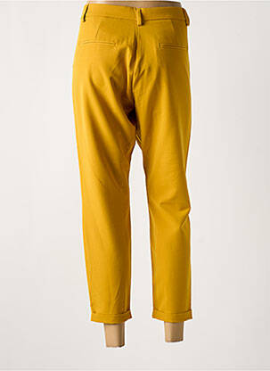 Pantalon 7/8 elasticitate mărime normală galben IMPERIAL femeie