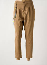 Pantalon 7/8 elasticitate mărime normală maro IMPERIAL femeie