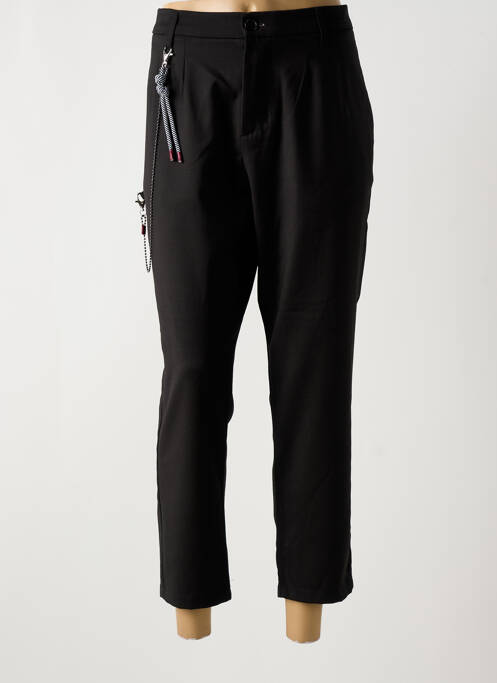 Pantalon 7/8 elasticitate mărime normală negru IMPERIAL femme