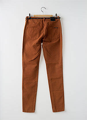 Pantalon slim talie joasă talie joasă maro MAISON SCOTCH femeie