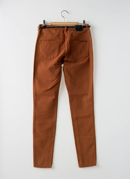 Pantalon slim maro MAISON SCOTCH femeie