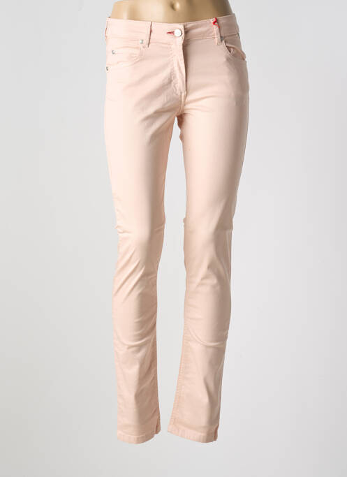 Blugi cu croială slim roz LA CIBLE ROUGE femeie
