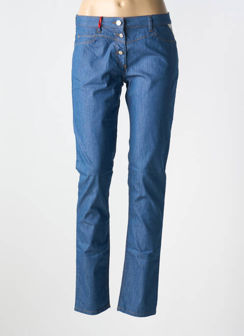 Blugi cu croială slim albastru LA CIBLE ROUGE femeie