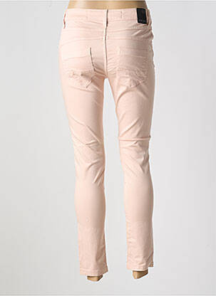 Pantalon slim buzunare roz LA CIBLE ROUGE femeie