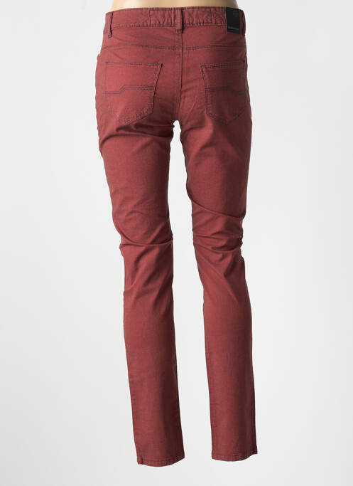 Pantalon slim roșu LA CIBLE ROUGE femeie