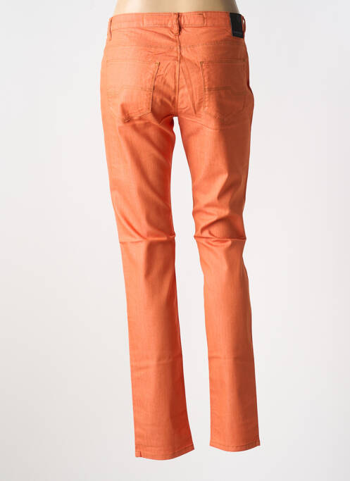 Pantalon slim portocaliu LA CIBLE ROUGE femeie