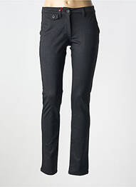 Pantalon slim buzunare negru LA CIBLE ROUGE femme
