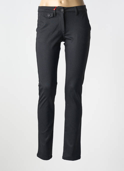 Pantalon slim negru LA CIBLE ROUGE femeie