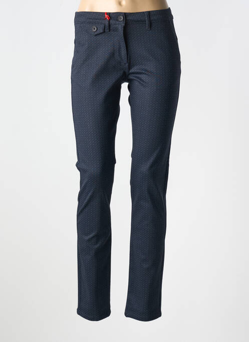 Pantalon slim albastru LA CIBLE ROUGE femeie