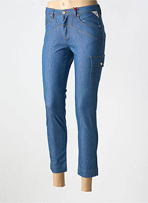 Pantalon 7/8 albastru deschis LA CIBLE ROUGE femeie