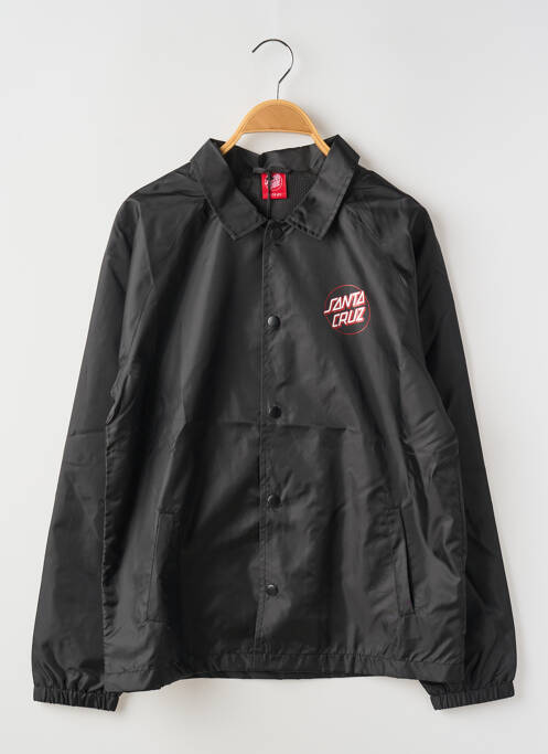Jachetă vânt negru SANTA CRUZ băiat