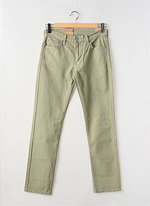 Blugi cu croială slim elasticitate mărime normală verde LEVI'S bărbat