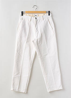 Blugi cu croială largă alb OBEY bărbat