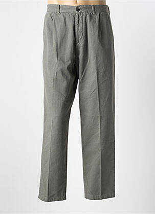 Pantalon chino țesătură poplin mărime normală verde EDWIN bărbat