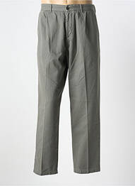 Pantalon chino țesătură poplin mărime normală verde EDWIN bărbat