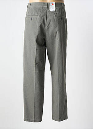 Pantalon chino țesătură poplin mărime normală verde EDWIN bărbat
