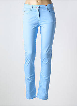Blugi cu croială slim albastru LA CIBLE ROUGE femeie