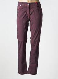 Blugi cu croială slim elasticitate mărime normală violet LA CIBLE ROUGE femme