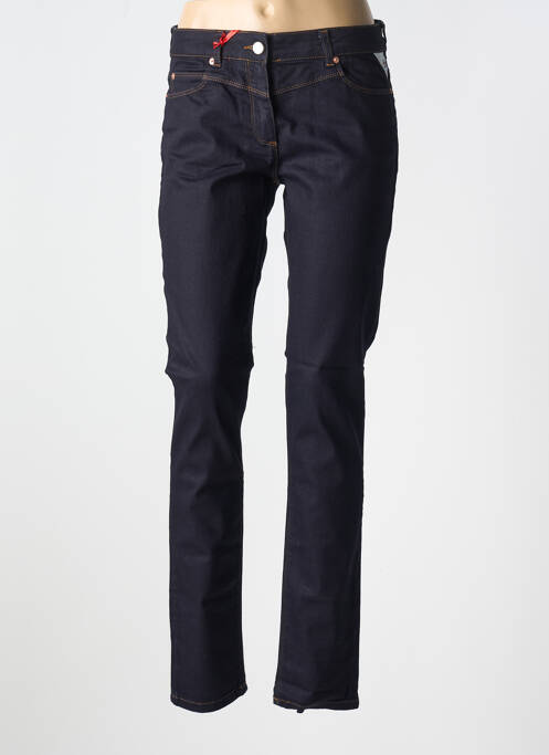Blugi cu croială slim albastru LA CIBLE ROUGE femeie
