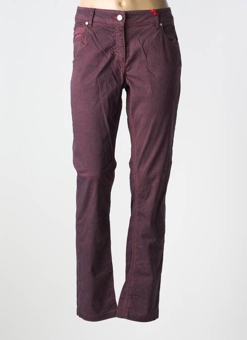 Blugi cu croială slim violet LA CIBLE ROUGE femeie