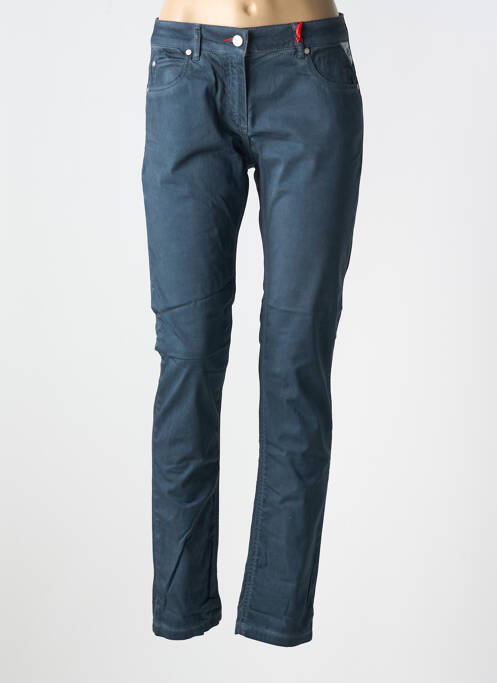 Blugi cu croială slim albastru LA CIBLE ROUGE femeie